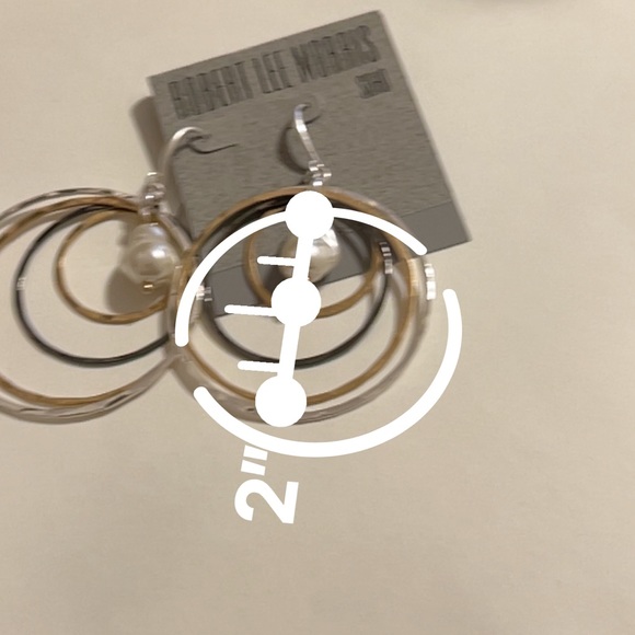 Robert Lee Morris dangling earrings - Picture 4 of 4